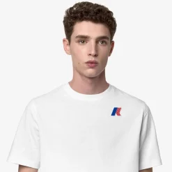 K-WAY Odom Lf - T-Shirtstop - T-Shirt - Unisex - White Clearance
