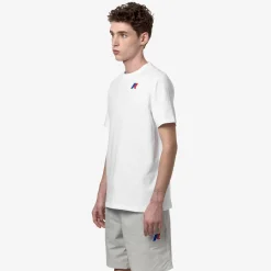 K-WAY Odom Lf - T-Shirtstop - T-Shirt - Unisex - White Clearance