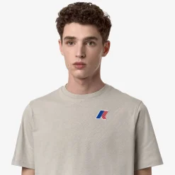 K-WAY Odom Lf - T-Shirtstop - T-Shirt - Unisex - Beige Lt Best Sale