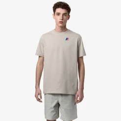 K-WAY Odom Lf - T-Shirtstop - T-Shirt - Unisex - Beige Lt Best Sale