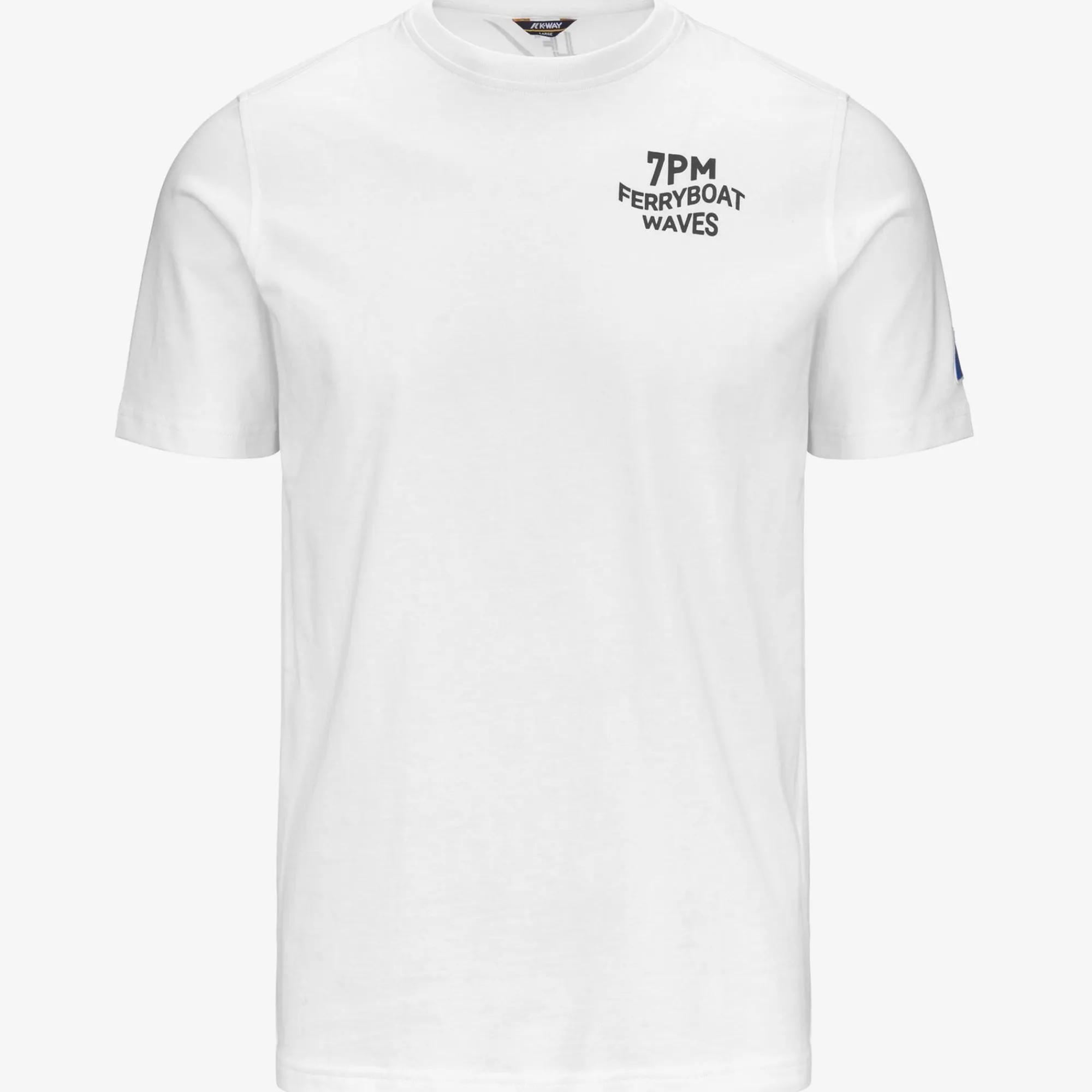 K-WAY Odom Logo Lf - T-Shirtstop - T-Shirt - Unisex - White Best