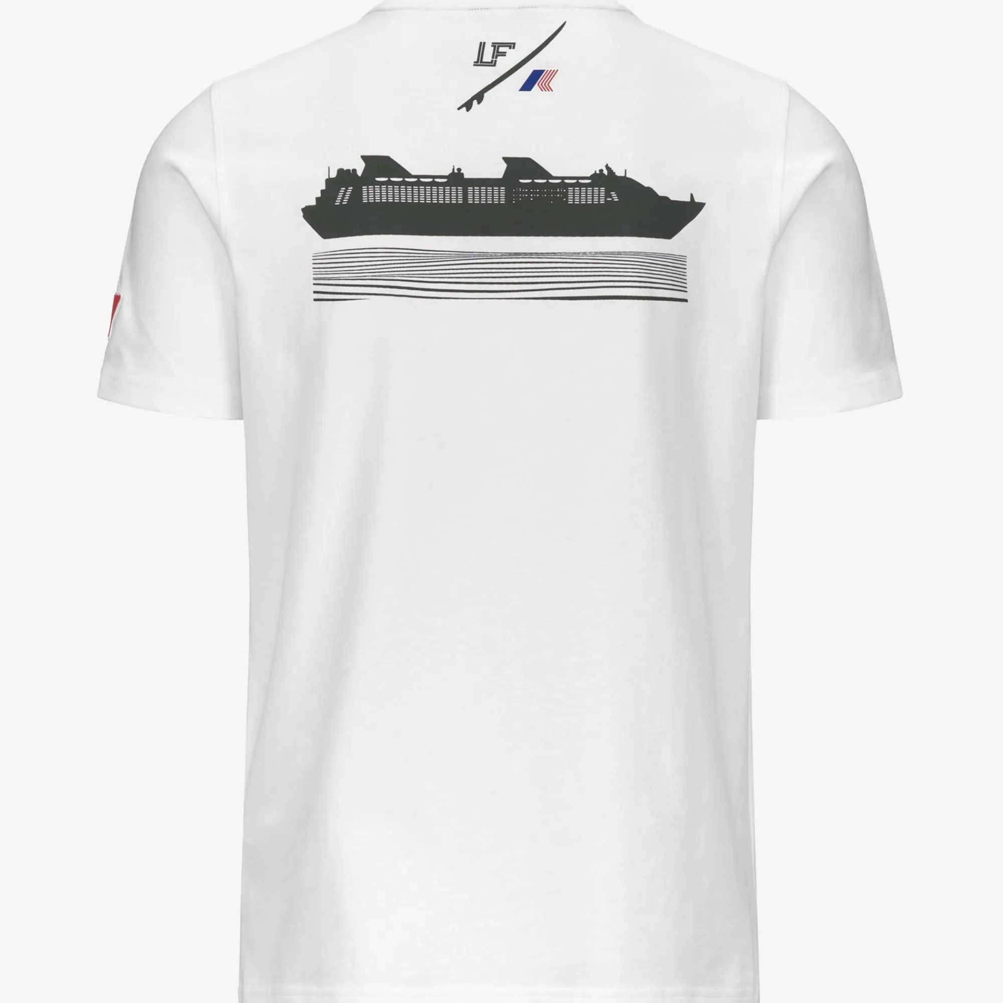 K-WAY Odom Logo Lf - T-Shirtstop - T-Shirt - Unisex - White Best