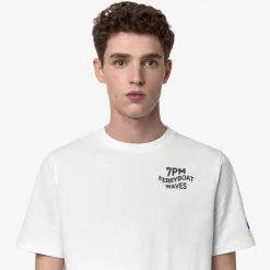 K-WAY Odom Logo Lf - T-Shirtstop - T-Shirt - Unisex - White Best