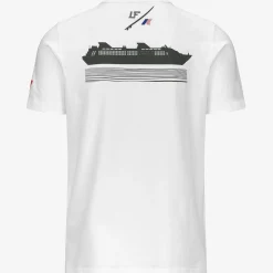 K-WAY Odom Logo Lf - T-Shirtstop - T-Shirt - Unisex - White Best Sale