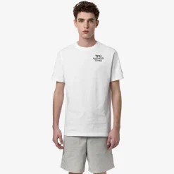 K-WAY Odom Logo Lf - T-Shirtstop - T-Shirt - Unisex - White Best Sale