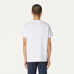 K-WAY Odom Multiple Lettering - T-Shirtstop - T-Shirt - Man - White Best Sale