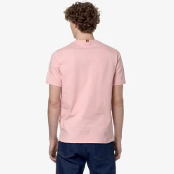 K-WAY Odom Typo Est. - T-Shirtstop - T-Shirt - Man - Pink Ash Best