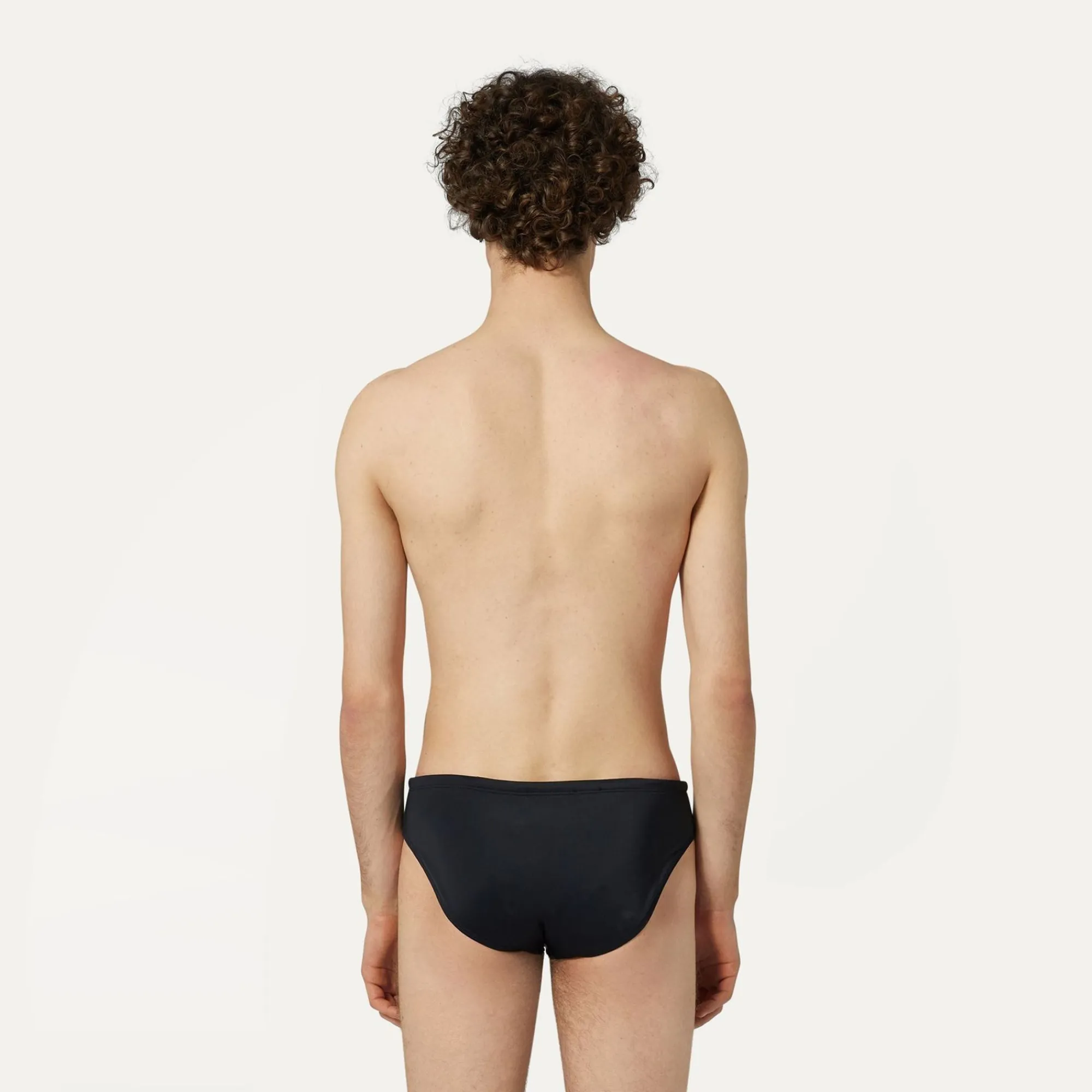 K-WAY Omer Olympic - Bathing Suits - Brief - Man - Black Pure Clearance
