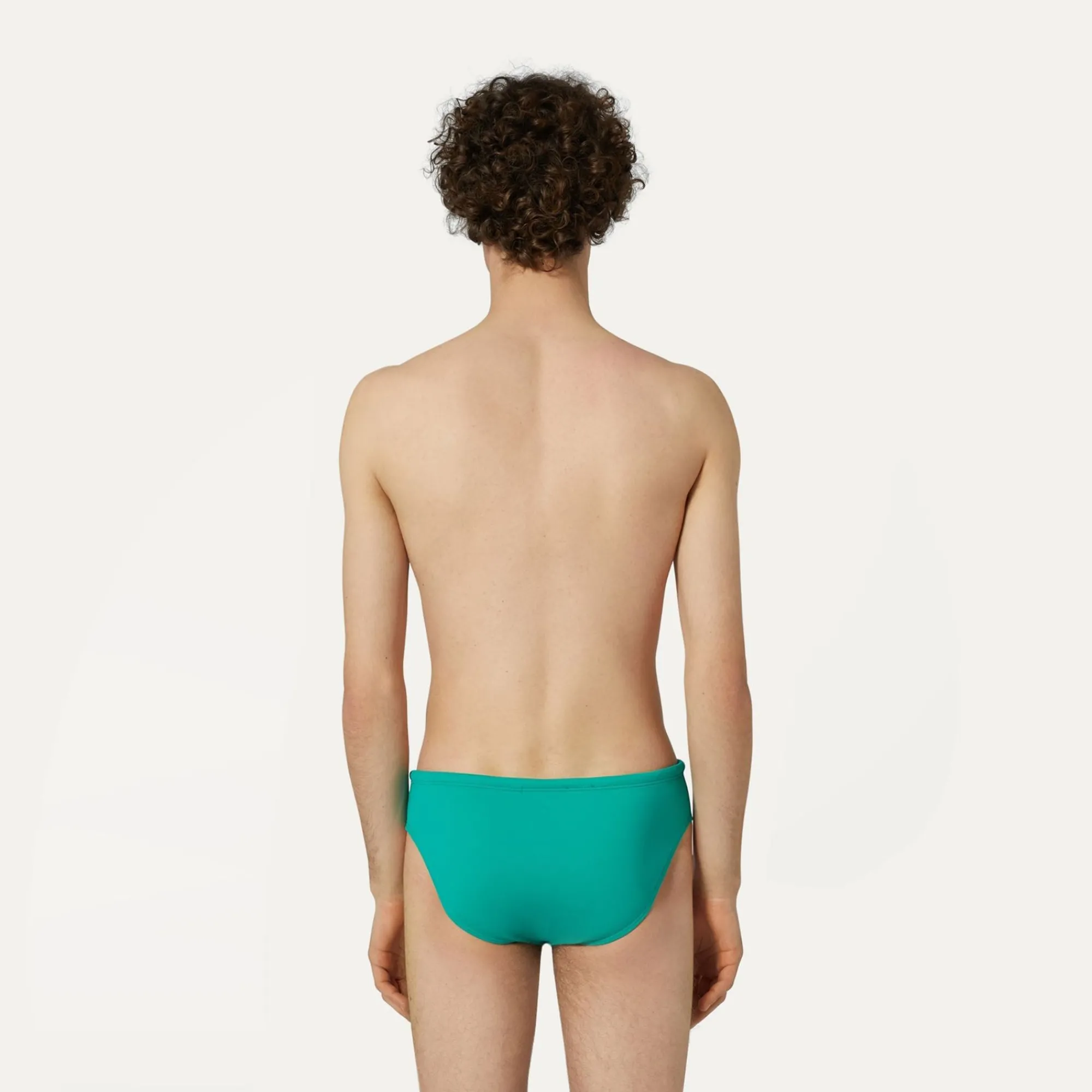K-WAY Omer Olympic - Bathing Suits - Brief - Man - Green Hot
