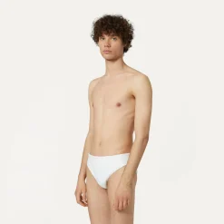 K-WAY Omer Olympic - Bathing Suits - Brief - Man - White Best Sale
