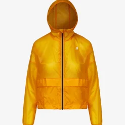 K-WAY Ophel Light Micro Ripstop - Jackets - Short - Woman - Yellow Sunstruck Discount
