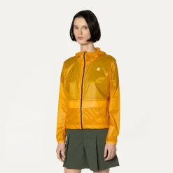 K-WAY Ophel Light Micro Ripstop - Jackets - Short - Woman - Yellow Sunstruck Discount