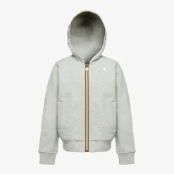 K-WAY P. Anthony - Fleece - Jacket - Boy - Grey Mel Cheap