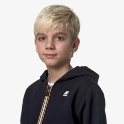 K-WAY P. Anthony - Fleece - Jacket - Boy - Blue Depth Fashion