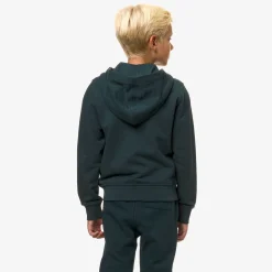 K-WAY P. Anthony - Fleece - Jacket - Boy - Green Petrol Clearance