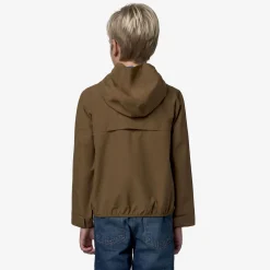 K-WAY P. Arnaud Eco Sd Contrast - Jackets - Short - Boy - Brown C-Blue F Best