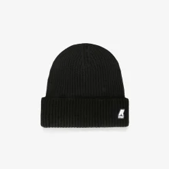 K-WAY P. Brice Cardigan Stitch - Headwear - Hat - Kid Unisex - Black Pure Store