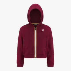 K-WAY P. Deline - Fleece - Jacket - Girl - Red Dk Clearance