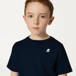 K-WAY P. Edwing Round Sleeves Three Pack - T-Shirtstop - T-Shirt - Boy - Blue D-Green Bl-Black Sale