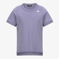 K-WAY P. Emel - T-Shirtstop - T-Shirt - Girl - Violet Glicine Flash Sale