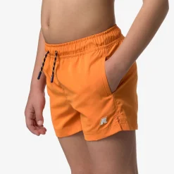 K-WAY P. Hazel - Bathing Suits - Swimming Trunk - Boy - Orange Md Flash Sale