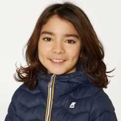 K-WAY P. Jack Quilted Warm - Jackets - Short - Boy - Blue Depth Cheap