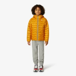 K-WAY P. Jack Quilted Warm - Jackets - Short - Boy - Yellow Sunflower Best Sale