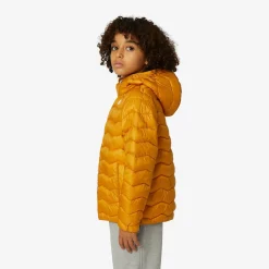 K-WAY P. Jack Quilted Warm - Jackets - Short - Boy - Yellow Sunflower Best Sale