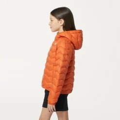 K-WAY P. Jack Quilted Warm - Jackets - Short - Boy - Orange Copper Outlet