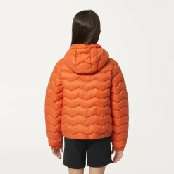 K-WAY P. Jack Quilted Warm - Jackets - Short - Boy - Orange Copper Outlet