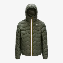 K-WAY P. Jack Quilted Warm - Jackets - Short - Boy - Green Blackish Sale