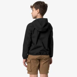K-WAY P. Jack Stretch Dot - Jackets - Short - Boy - Black Pure Shop