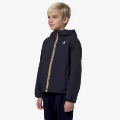 K-WAY P. Jack Stretch Nylon Jersey - Jackets - Short - Boy - Blue Depth Hot