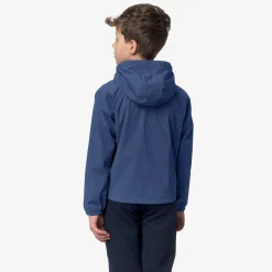 K-WAY P. Jack Stretch Nylon Jersey - Jackets - Short - Boy - Blue Fiord New