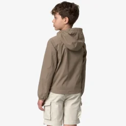 K-WAY P. Jack Stretch Nylon Jersey - Jackets - Short - Boy - Beige Taupe Shop