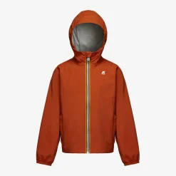K-WAY P. Jack Stretch Nylon Jersey - Jackets - Short - Boy - Orange Copper Hot