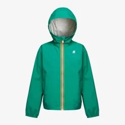 K-WAY P. Jack Stretch Nylon Jersey - Jackets - Short - Boy - Green Store