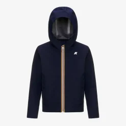 K-WAY P. Jacko Bonded Jersey - Jackets - Short - Boy - Blue Depth Discount