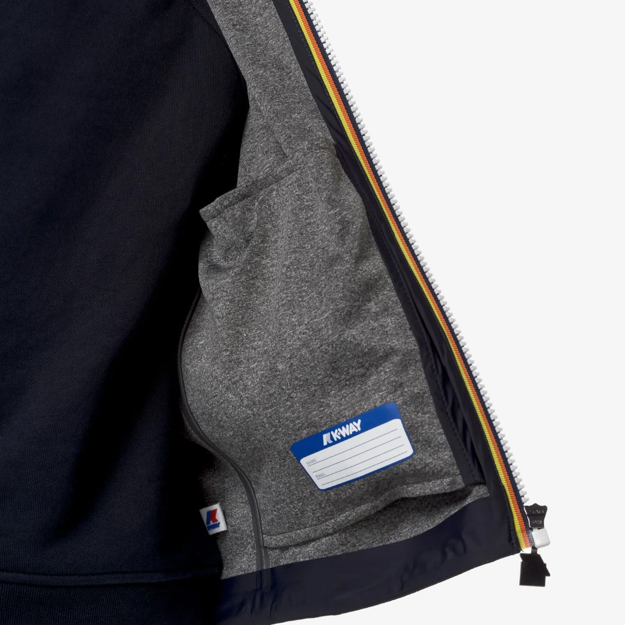 K-WAY P. Jacko Bonded Jersey - Jackets - Short - Boy - Blue Depth Discount