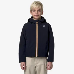 K-WAY P. Jacko Bonded Jersey - Jackets - Short - Boy - Blue Depth Discount