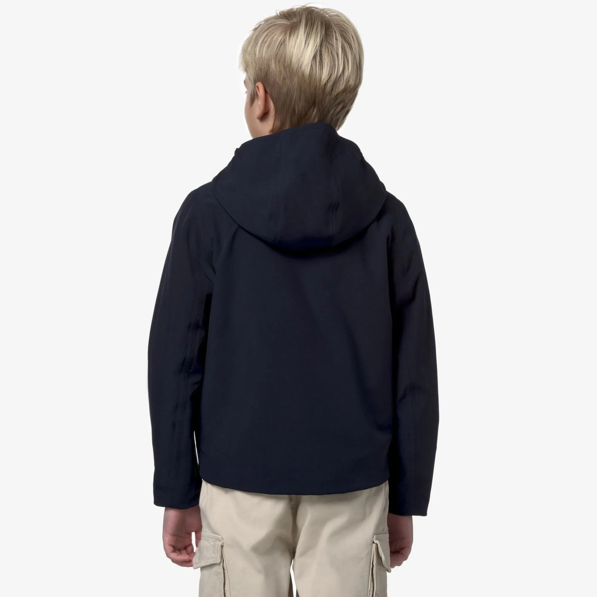 K-WAY P. Jacko Bonded Jersey - Jackets - Short - Boy - Blue Depth Discount