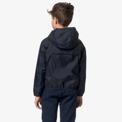 K-WAY P. Jake Plus.2 Reversible - Jackets - Short - Boy - Blue Depth-Red Store