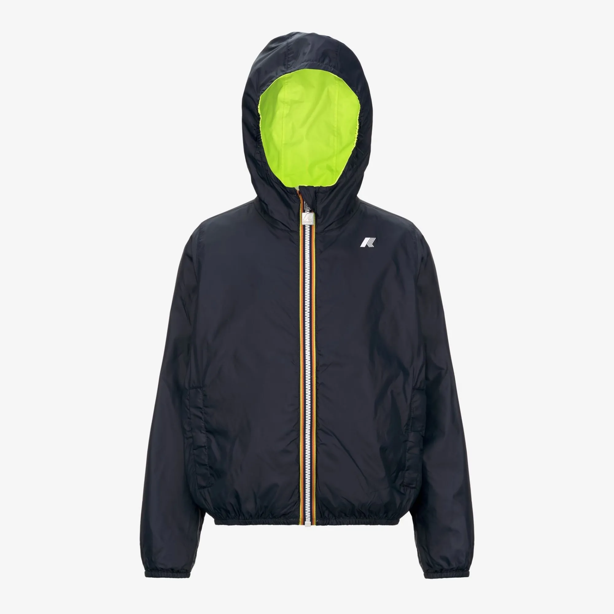 K-WAY P. Jakeeco Plus Reversible Fluo - Jackets - Short - Boy - Yellow Fluo Online