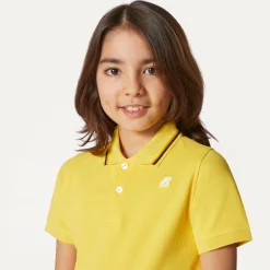 K-WAY P. Jude Stripes - Polo Shirts - Polo - Boy - Yellow Sunstruck Discount