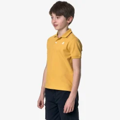 K-WAY P. Jude Stripes - Polo Shirts - Polo - Boy - Yellow Mimosa Cheap