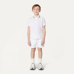 K-WAY P. Jude Stripes - Polo Shirts - Polo - Boy - White Best Sale