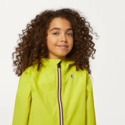 K-WAY P. Le Vrai 3.0 Claude - Jackets - Mid - Kid Unisex - Green Sulphur Discount