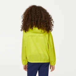 K-WAY P. Le Vrai 3.0 Claude - Jackets - Mid - Kid Unisex - Green Sulphur Discount