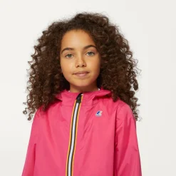 K-WAY P. Le Vrai 3.0 Claude - Jackets - Mid - Kid Unisex - Fuchsia Magenta Discount