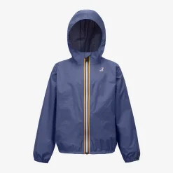K-WAY P. Le Vrai 3.0 Claude - Jackets - Mid - Kid Unisex - Blue Indigo Best Sale